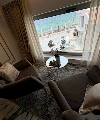 Mare Suite 3 με θέα θάλασσα, Χανιά Πολυτελής, Ευρύχωρη