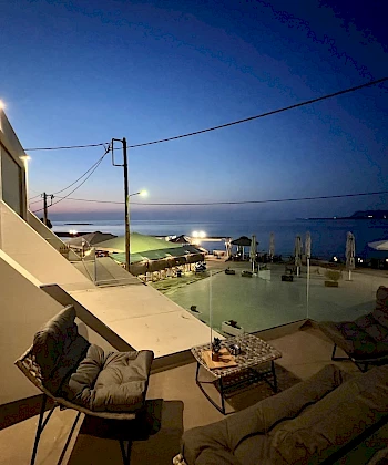 Mare Suite 3 με θέα θάλασσα, Χανιά Πολυτελής, Ευρύχωρη