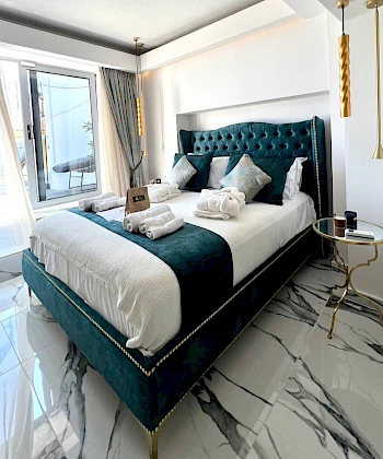 Mare Suite 3 με θέα θάλασσα, Χανιά Πολυτελής, Ευρύχωρη