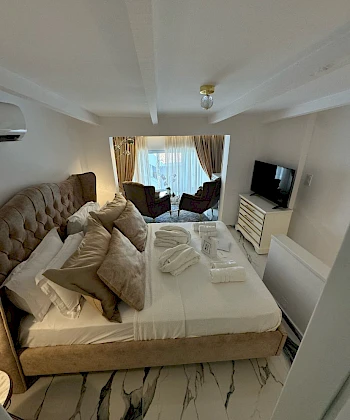 Mare Suite 3 με θέα θάλασσα, Χανιά Πολυτελής, Ευρύχωρη