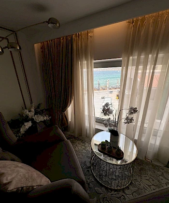 Mare Suite 3 με θέα θάλασσα, Χανιά Πολυτελής, Ευρύχωρη