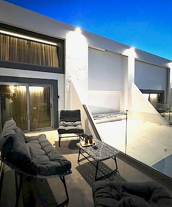 Mare Suite 3 με θέα θάλασσα, Χανιά Πολυτελής, Ευρύχωρη