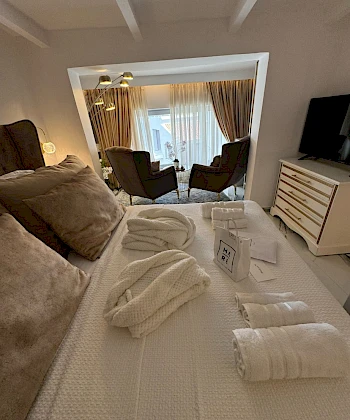 Mare Suite 3 με θέα θάλασσα, Χανιά Πολυτελής, Ευρύχωρη