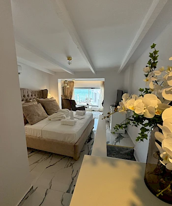 Mare Suite 3 με θέα θάλασσα, Χανιά Πολυτελής, Ευρύχωρη