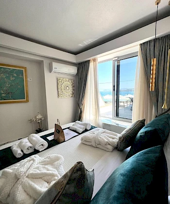 Mare Suite 3 με θέα θάλασσα, Χανιά Πολυτελής, Ευρύχωρη